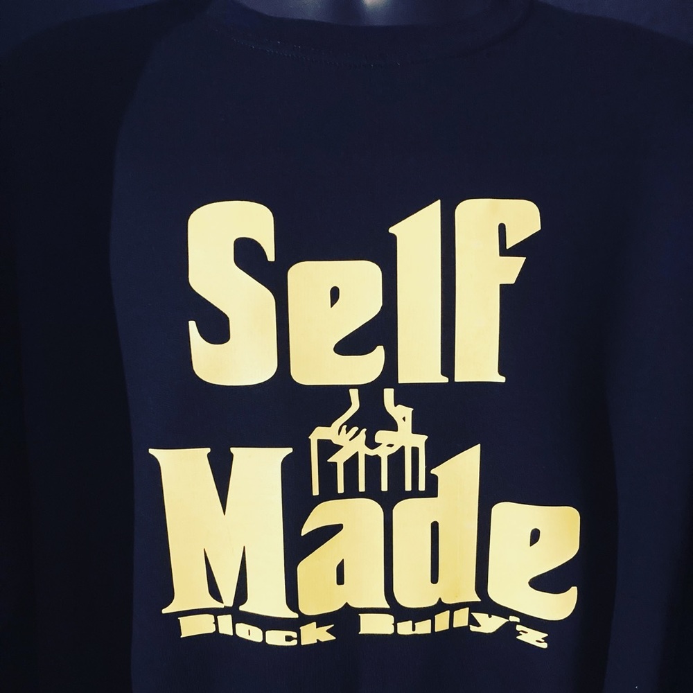 Block Bully’z ‘Self Made’ sweater.